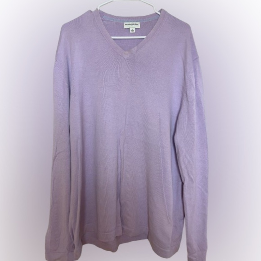 Banana Republic men’s XL purple v-neck sweater